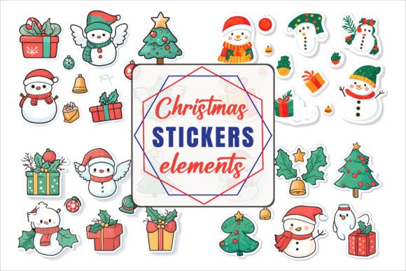 Festive Holiday Sticker Vector: Strategic Uses for Creative and Business Goals