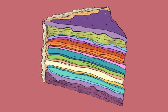 Geode Cake Layers: A Creative Design Element for Business and Personal Projects