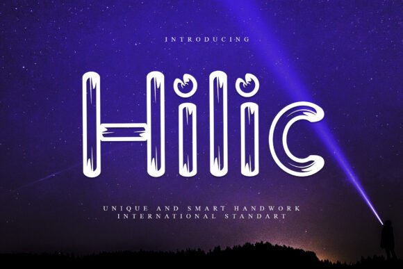 Hilic Font: A Handcrafted Elegance for Modern Design
