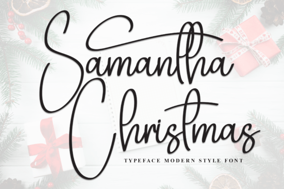 Samantha Christmas: A Timeless Script Font for Modern Design