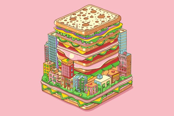 Sandwich Skyscraper: A Creative Design for Everyday Use