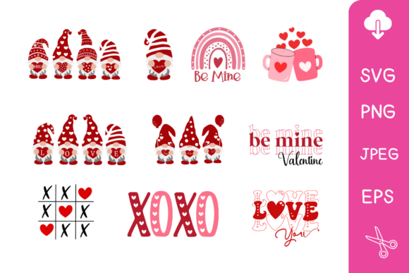 Valentines Svg Bundle – High-Quality Digital Files for Creative Projects
