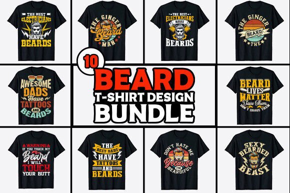 Vintage Barber T-shirt Designs Bundle – A Must-Have for Print-on-Demand and Clothing Merchandise Businesses